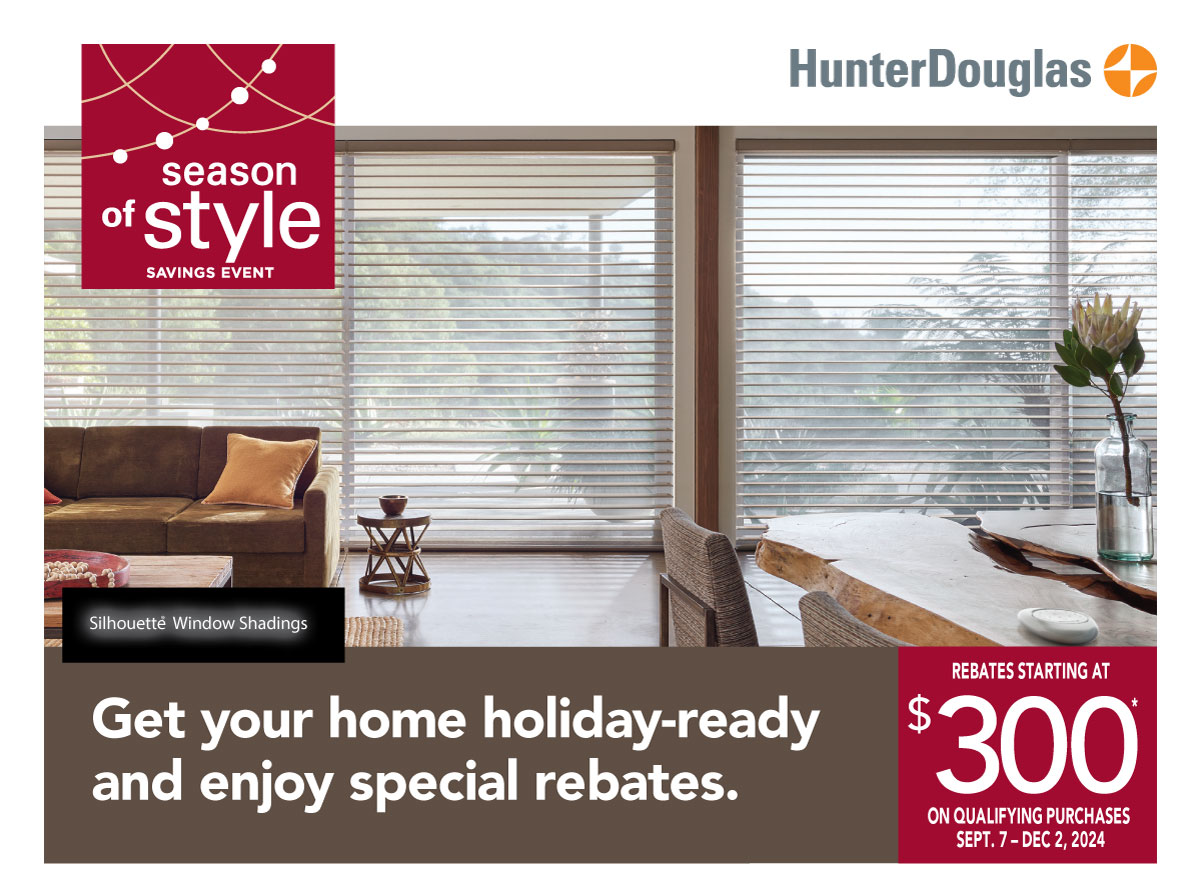 Season of Style Hunter Douglas Promo